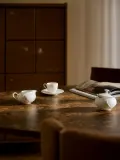 Сахарница Westwing Collection Adonis из керамики, белая — фото 4
