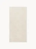 Westwing Collection Комплект велюровых полотенец Petra с геометрическим узором, 3 предм. (гостевое полотенце, полотенце для рук, банное полотенце), Светлый бежевый — фото 7