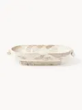 Westwing Collection Миска декоративная из мрамора Fossil, ширина 46 см, Ш 46 × В 10 см, Бежевый мрамор — фото 2