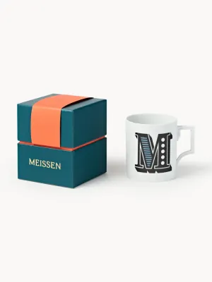 Westwing Collection Кружка Westwing x MEISSEN Initials, декор светло-голубой, арт. S73455