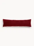 Westwing Collection Подушка декоративная Dotty XL, Ш 30 × Д 115 см, Бордовый — фото 1