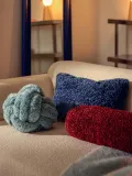 Westwing Collection Подушка декоративная Dotty Teddy Knot, диаметр 25 см — фото 5