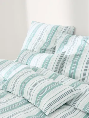 Westwing Collection Пододеяльник Hildy, Ш 135 × Д 200 см, Бирюзовый