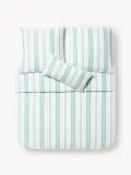 Westwing Collection Пододеяльник Hildy, Ш 135 × Д 200 см, Бирюзовый — фото 2