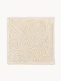 Westwing Collection Полотенце Felka, полотенце для лица, Ш 30 × Д 30 см, 2 шт., Светлый бежевый — фото 2