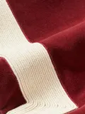 Westwing Collection Наволочка декоративная Giorgio с вышивкой из хлопкового бархата, 50х50 см — фото 4