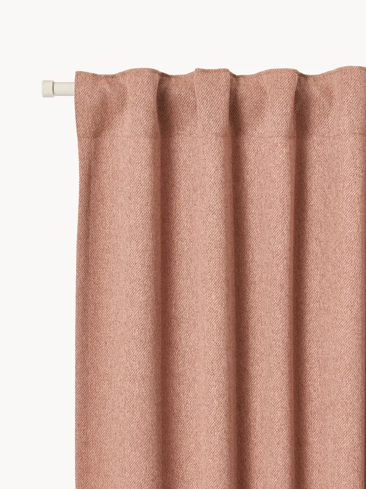 Westwing Collection Штора Joan затемняющая карамельно-бежевая