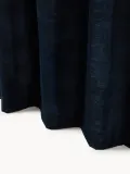 Westwing Collection Комплект штор блэкаут Sandra на шторной ленте, темно-синий — фото 2
