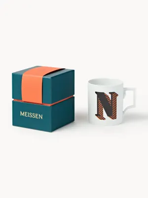 Westwing Collection Кружка Westwing x MEISSEN Initials, декор оранжевый, арт. S98293