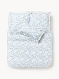 Westwing Collection Пододеяльник Pola, Ш 135 × Д 200 см, Синий — фото 2