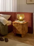 Westwing Collection Настольный светильник Umali, Ø 30 × В 26 см, Зелёный — фото 7