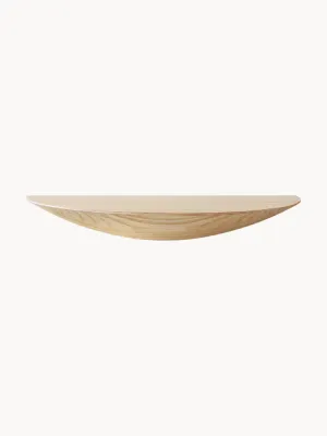 Полка Drop Floating, Ш 30 × В 5 см, Светлое дерево