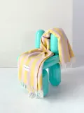 Maison Deux Плед Candy Wrap шерстяной, Ш 130 × Д 200 см, Светлый розовый — фото 3