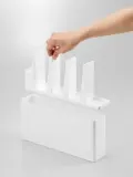 Органайзер для кухонных принадлежностей Yamazaki Tower, белый — фото 3