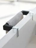 Держатель для полотенец Yamazaki Clip-On Tower, чёрный — фото 2