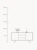Zafferano Настольный светильник Pina Pro, Ø 11 × В 29 см, Тёмный коричневый — фото 2