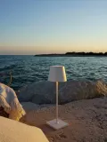 Zafferano Настольный светильник Poldina Pro, Ø 11 × В 38 см, Белый — фото 3