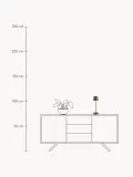 Zafferano Настольный светильник Poldina Pro, Ø 11 × В 38 см, Тёмный коричневый — фото 2