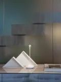 Zafferano Настольный светильник Pina Pro, Ø 11 × В 29 см, Белый — фото 7