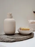 Zone Denmark Ёмкость для хранения Sensu из каменной керамики, Ø 7 × В 9 см, Светлый бежевый — фото 3