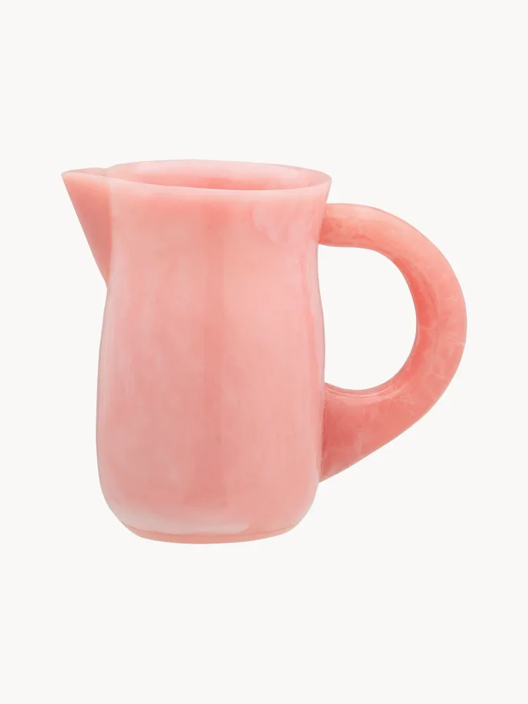 Кувшин Anna + Nina Pink Lemonade из полимерной смолы, 1,5 л, розовый