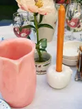 Кувшин Anna + Nina Pink Lemonade из полимерной смолы, 1,5 л, розовый — фото 2
