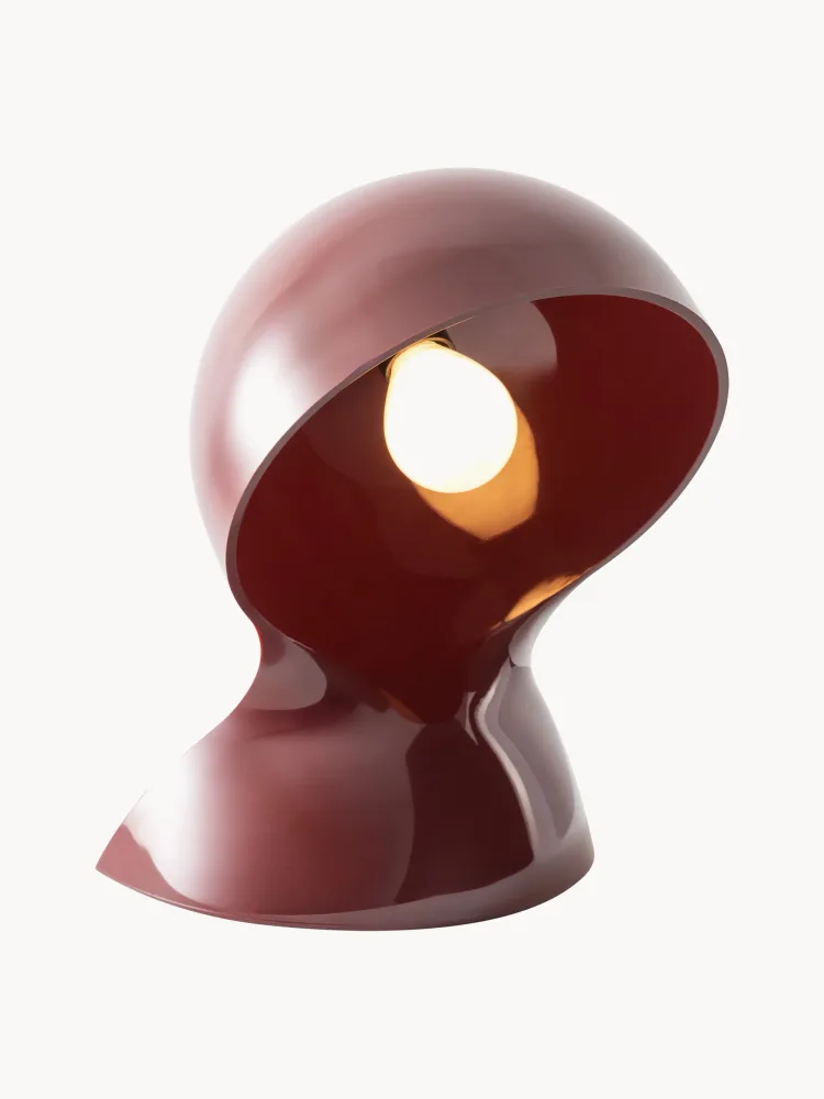 Artemide Настольный светильник Dalu, Ш 18 × В 26 см, Бургунди