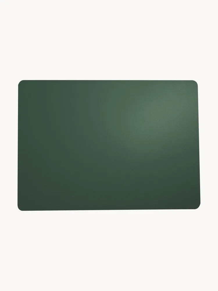 ASA SELECTION Салфетка под приборы из экокожи Pik, 46x33 см, тёмно-зелёный