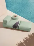 Badesofa Пуф Small садовый плавающий, Ш 50 × В 35 см, Мятный зелёный — фото 3