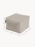 Badesofa Пуф Small садовый плавающий, Ш 50 × В 35 см, Светлый бежевый — фото 2