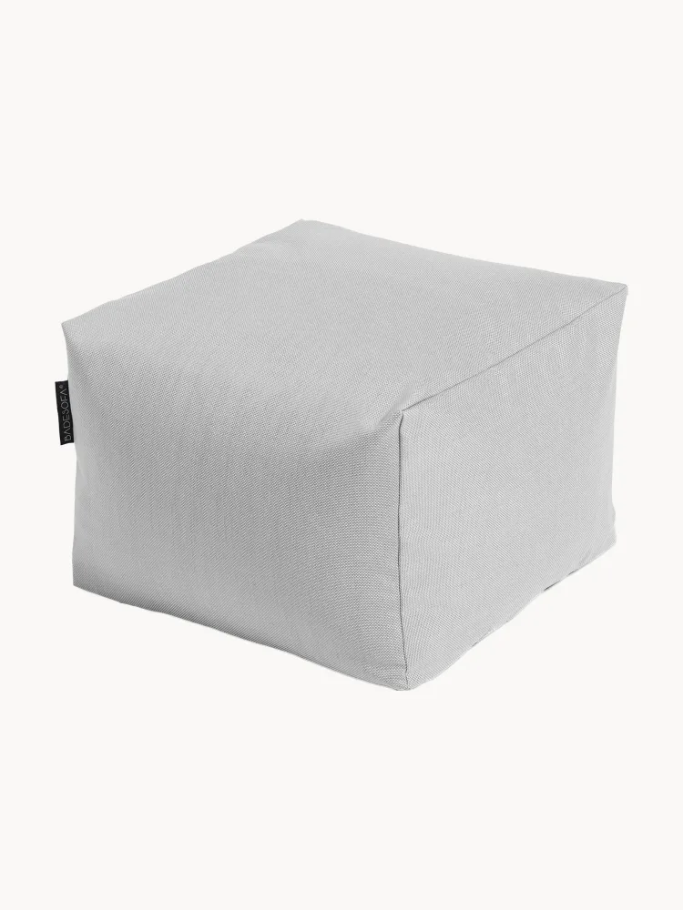 Badesofa Пуф Small садовый плавающий, Ш 50 × В 35 см, Светлый серый