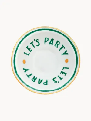 Bitossi Home Миска The Club с надписью, Ø 16 × В 5 см, Белый