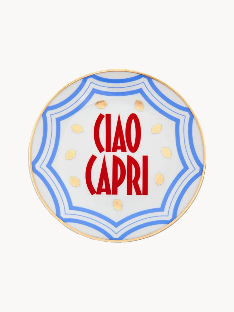 Bitossi Home Тарелка десертная Ciao Mondo, арт. O62930