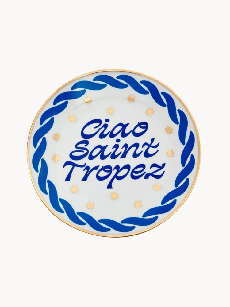 Bitossi Home Тарелка десертная Ciao Mondo, арт. O95174