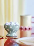 Bloomingville Мисочка для закусок Nini ручной росписи, Ø 9 × В 7 см, Шалфейный зелёный — фото 3
