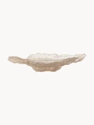 Bloomingville Миска декоративная из стекла Aiku, ширина 38 см