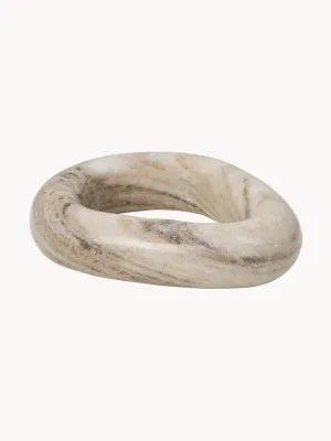 Broste Copenhagen Подставка мраморная Elsa, бежевая, 15 см