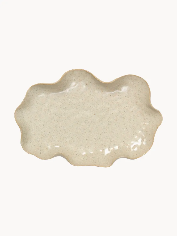 Broste Copenhagen Поднос декоративный Cori из керамики, 24 x 17 см