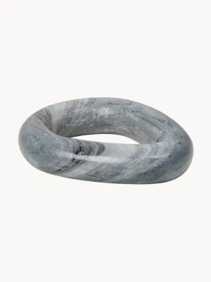 Broste Copenhagen Подставка мраморная Elsa, голубая, 15 см