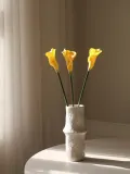 Botane Искусственные цветы Calla Lily, Д 45 см, Светлый жёлтый — фото 4