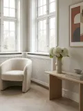 Botane Искусственный цветок Hydrangea, гортензия на одном стебле — фото 4