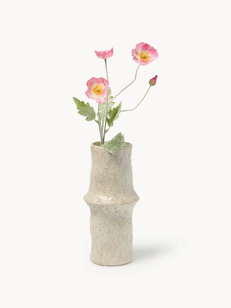 Botane Искусственный декоративный цветок Poppy, Д 56 см, Розовый