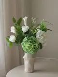 Botane Букет искусственных цветов Calm Green, 10 стеблей — фото 4