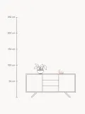 Cam Cam Copenhagen Настольный светильник детский Moon аккумуляторный с сенсором и сменой цвета свечения, силиконовый, 17х15х7 см, персиковый — фото 2