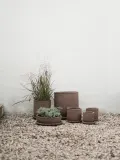DBKD Кашпо уличное из терракоты Terra, высота 11 см, Ø 30 × В 11 см, Nugatowy — фото 6