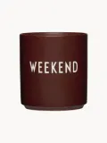 Design Letters Кружка Favourite с надписью «Weekend» — фото 1