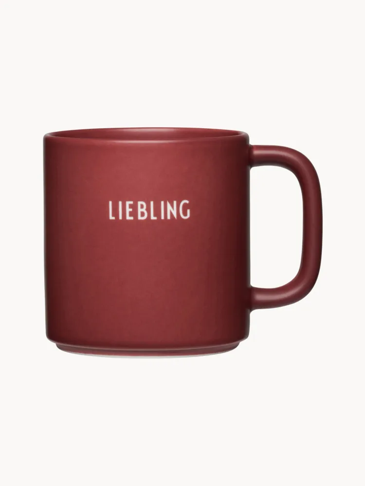 Design Letters Кружка Favourite с надписью «Liebling»