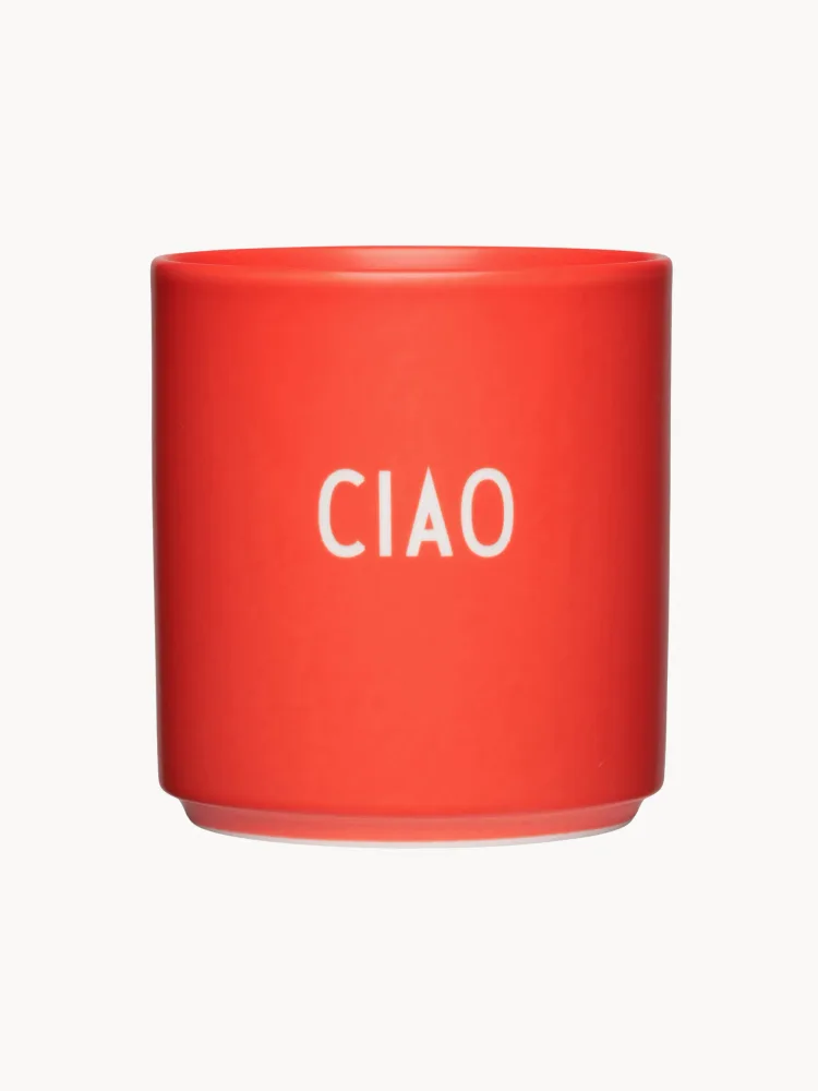 Design Letters Кружка Favourite с надписью «Ciao»