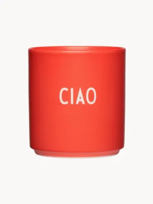 Design Letters Кружка Favourite с надписью «Ciao»