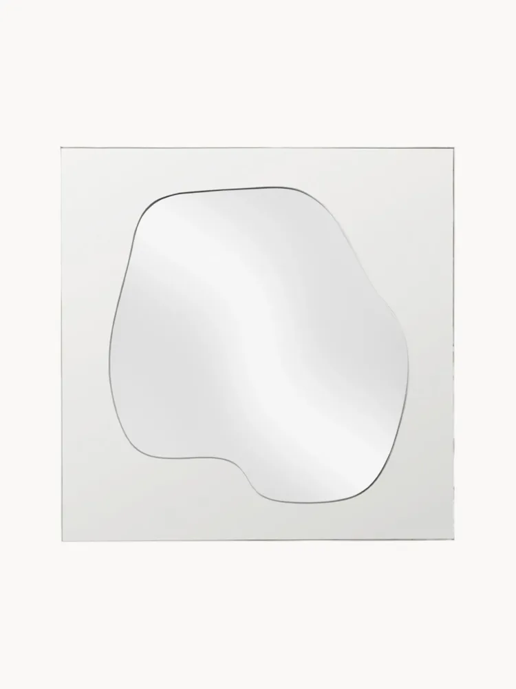 Ferm Living Зеркало настенное Folia с фигурной рамой, 45 x 45 см